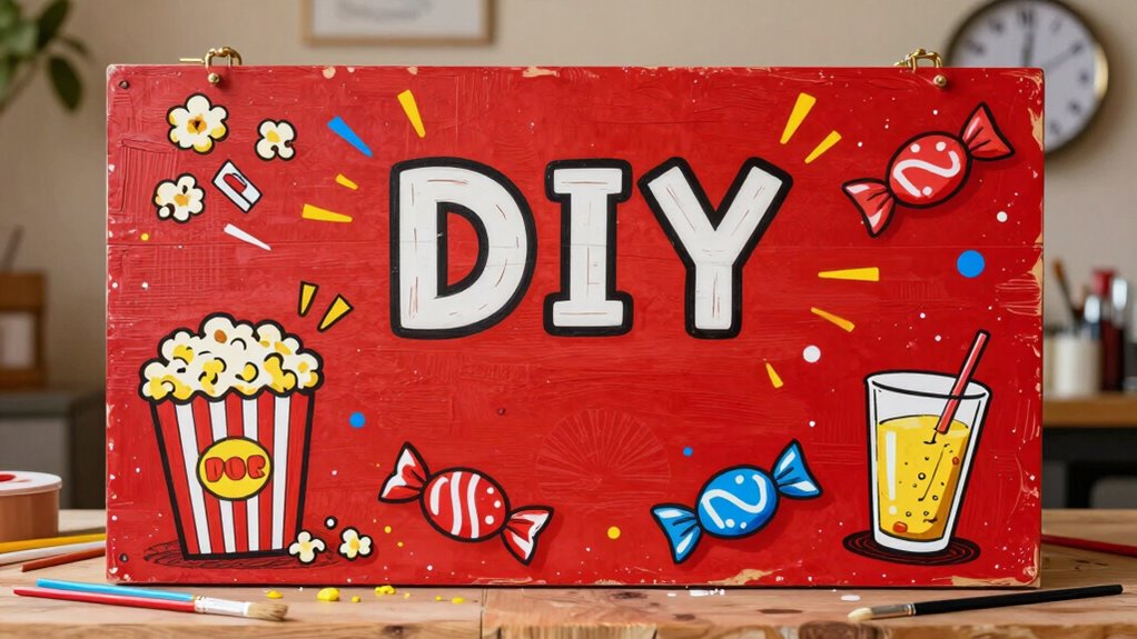 quick diy stand signage