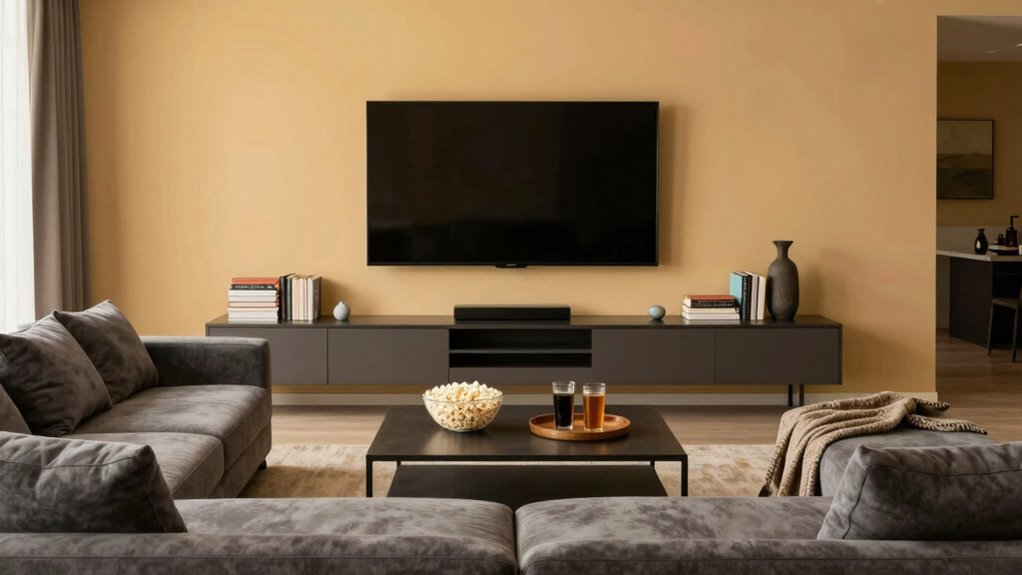 quick living room setup