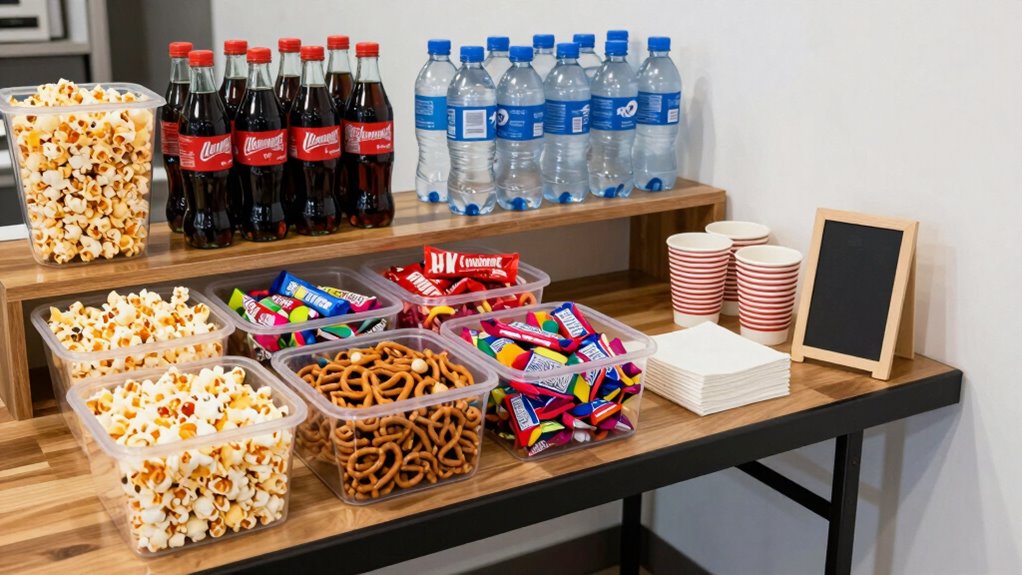 quick organized snack options