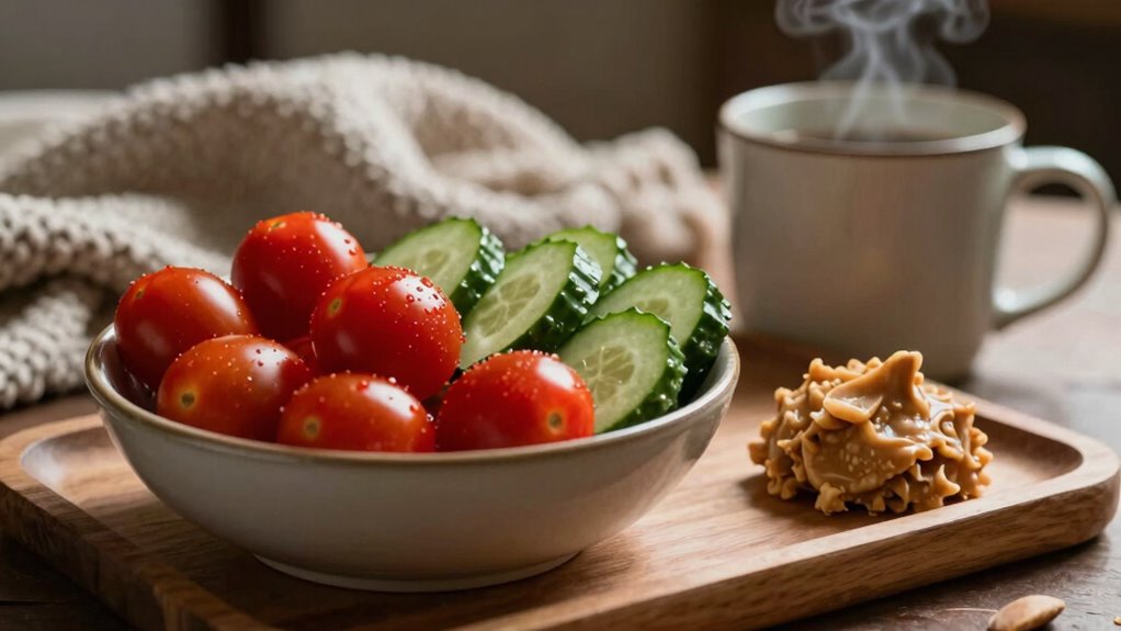 quiet healthy snack options