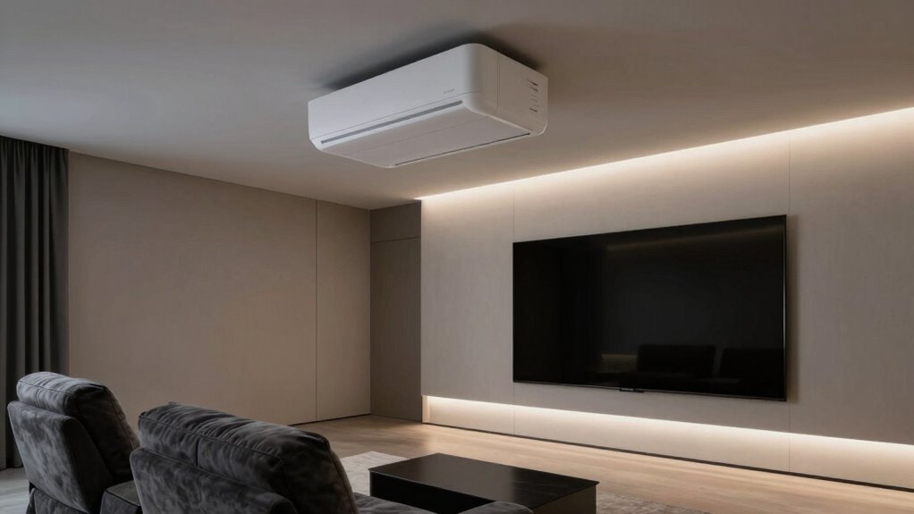 quiet media room cooling