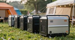 quiet outdoor event generators