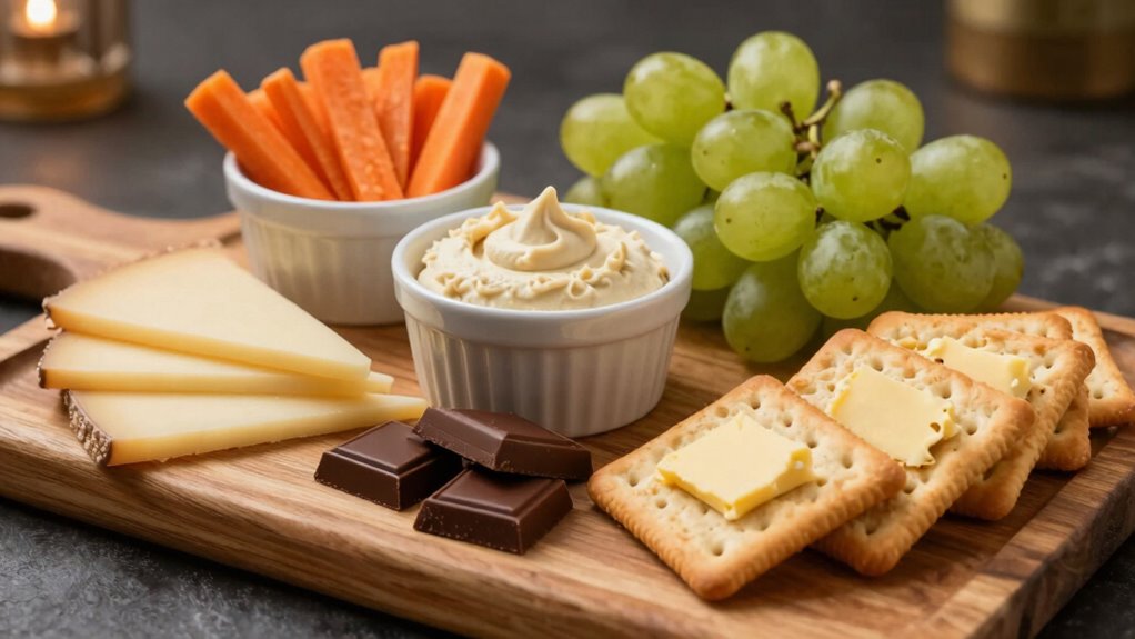 quiet tidy movie snacks