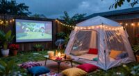 rain contingency for outdoor movie