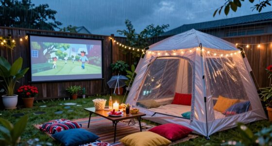 rain contingency for outdoor movie