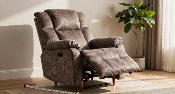 recliner space and dimensions