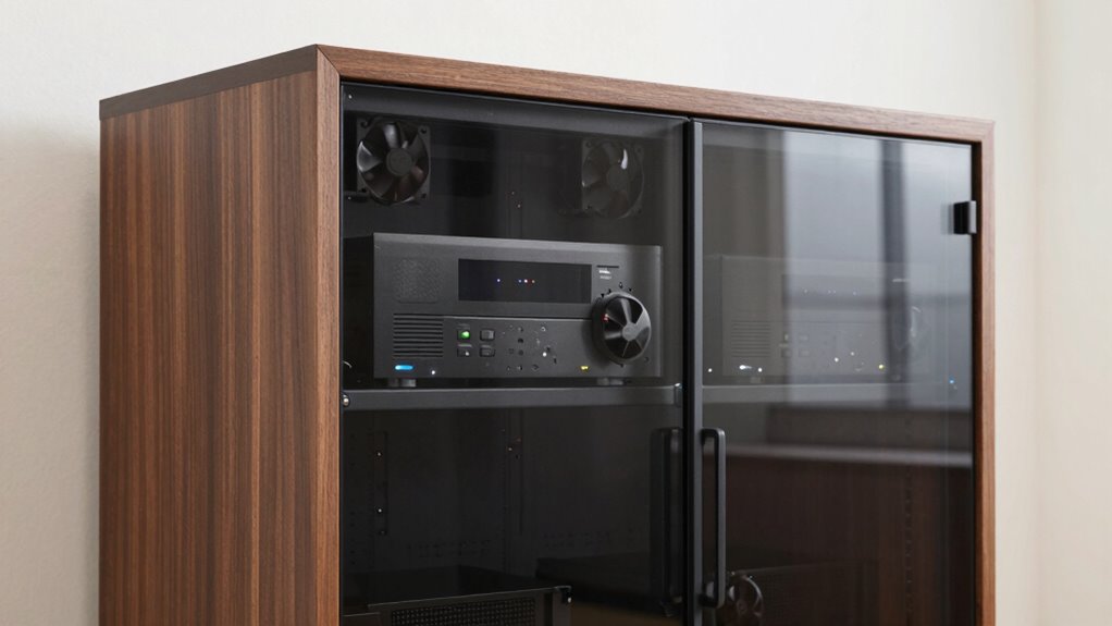 regular av cabinet maintenance