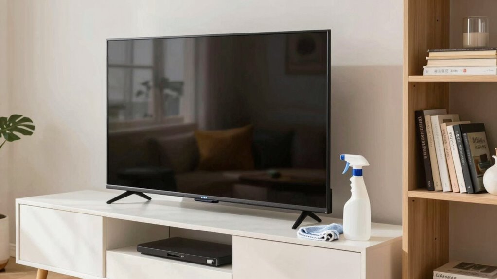 regular electronic cleaning routine