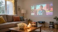 relaxing movie night planning