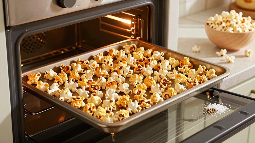 revive stale popcorn oven