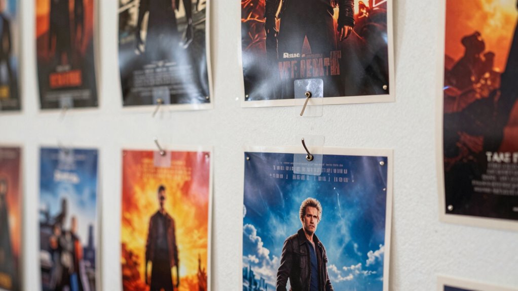 safe damage free poster hanging