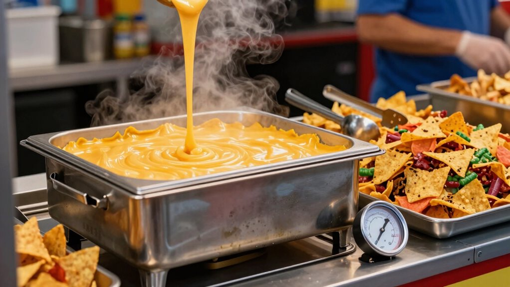 safe nacho cheese practices