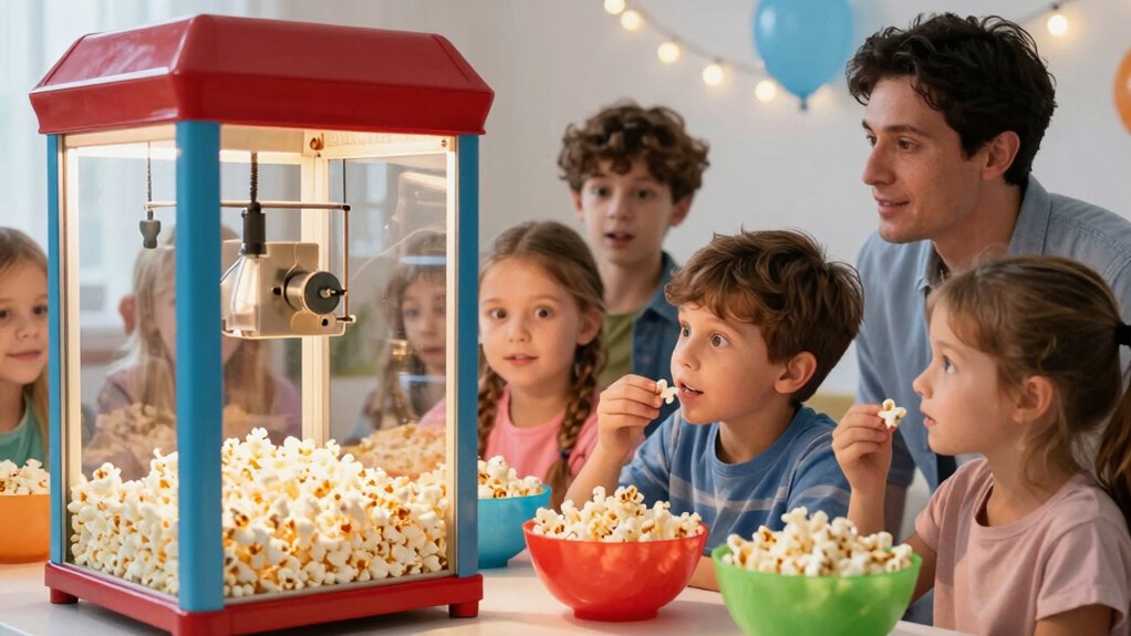 safe popcorn eating practices