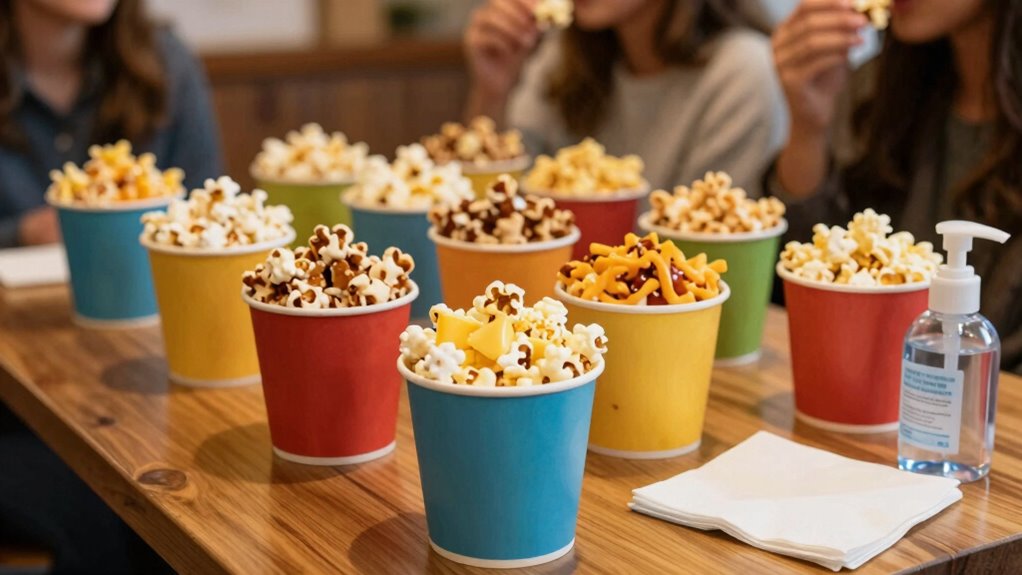 safe popcorn portion control