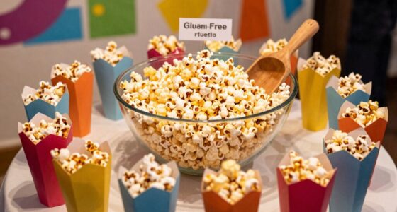 safe popcorn serving tips