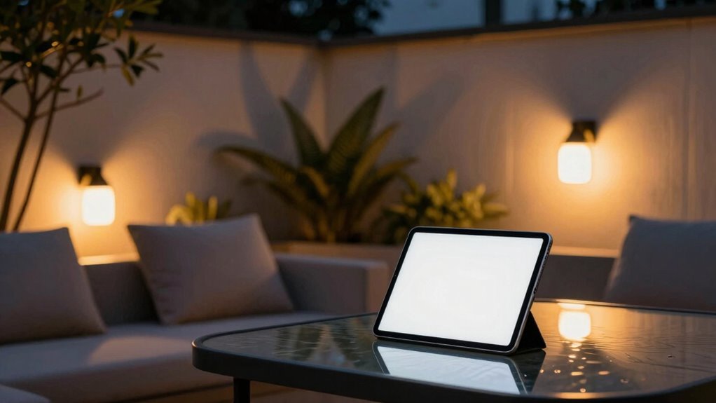 screen friendly outdoor lighting