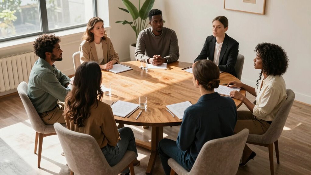 seating influences group dynamics