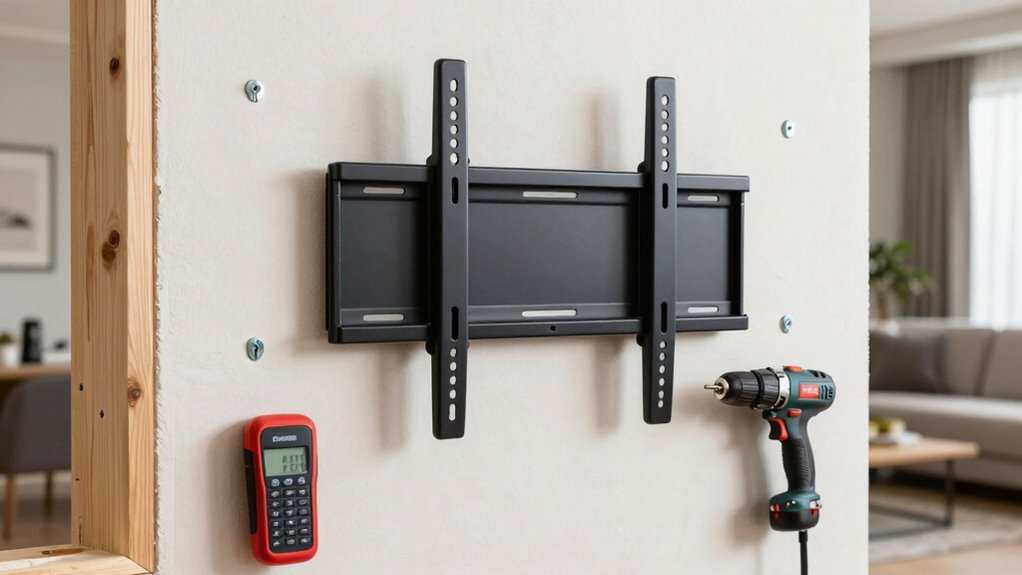 securely mount your tv