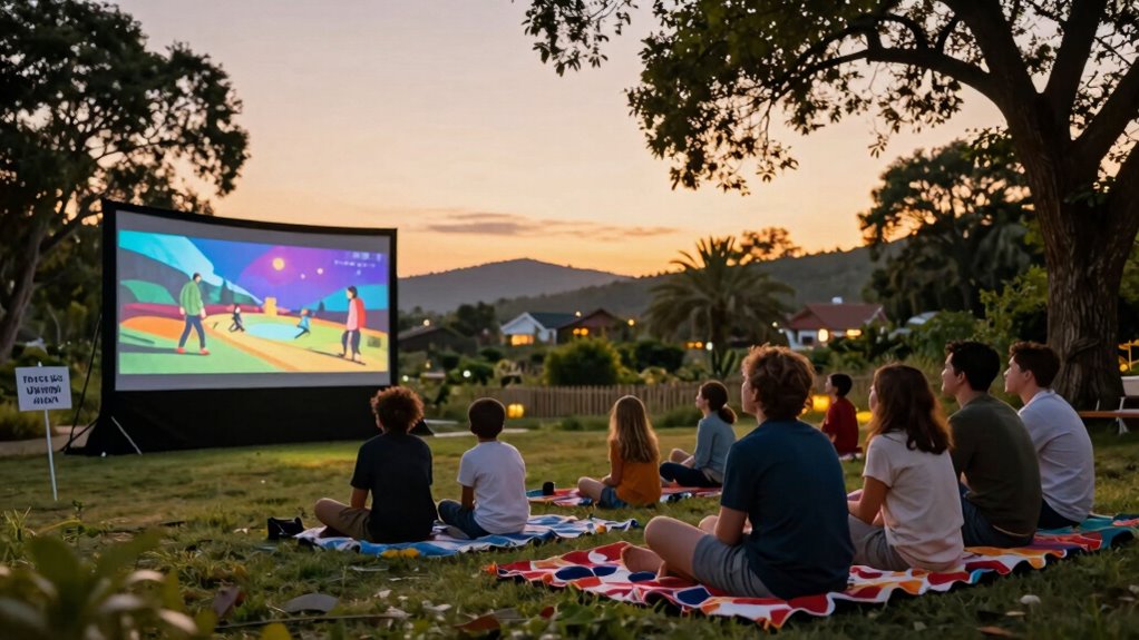 select a peaceful location