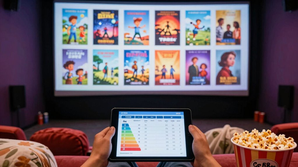 selecting suitable movies safely