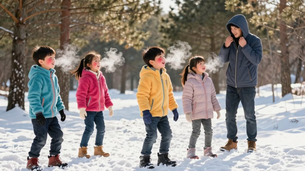 selecting warm mid layers