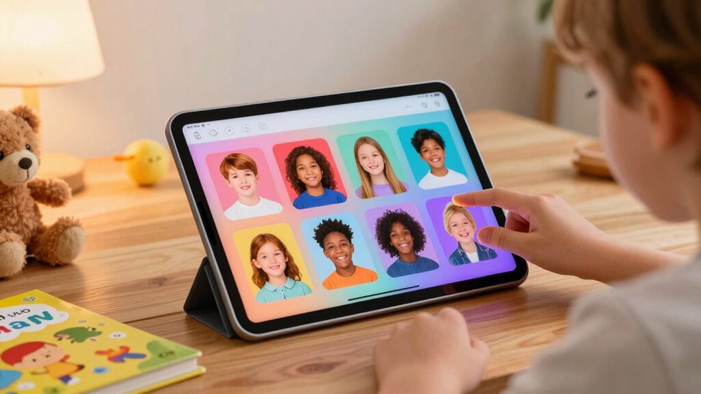 setting up kids profiles