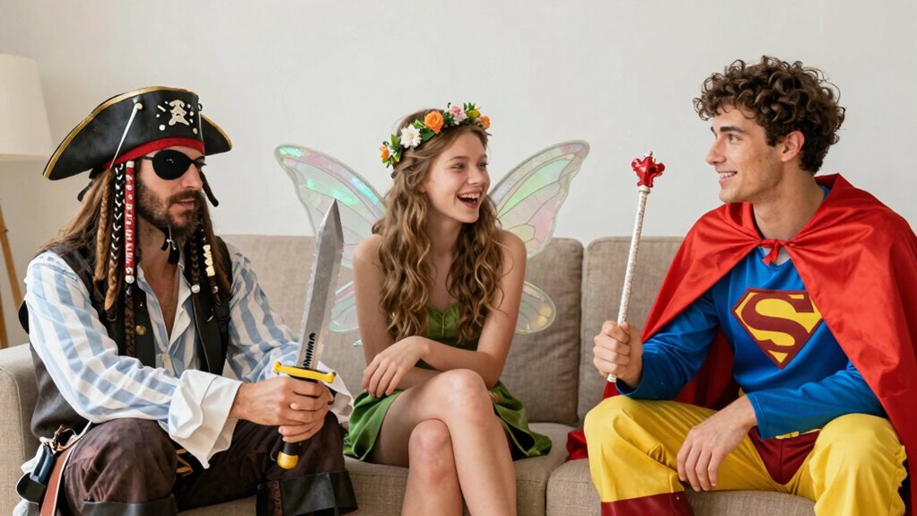 simple recognizable costumes