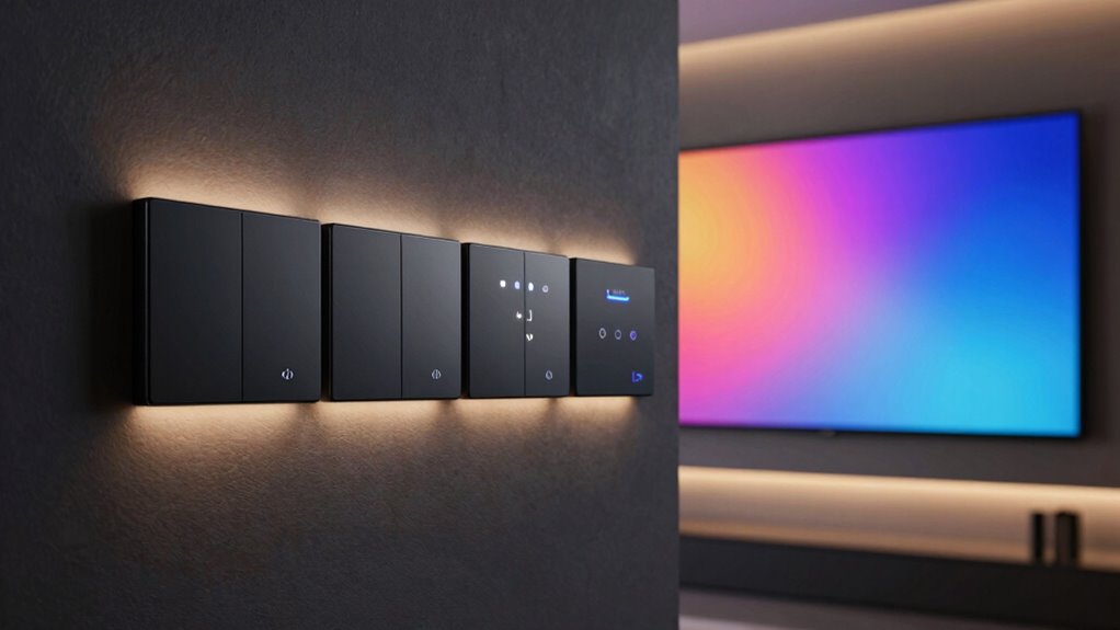 smart media room lighting