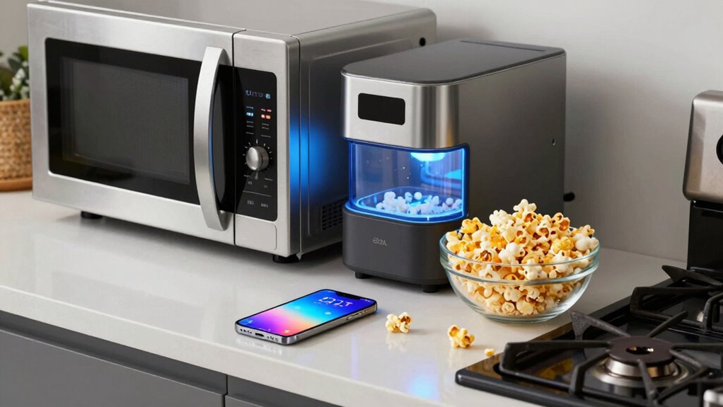 smart popcorn cooking automation