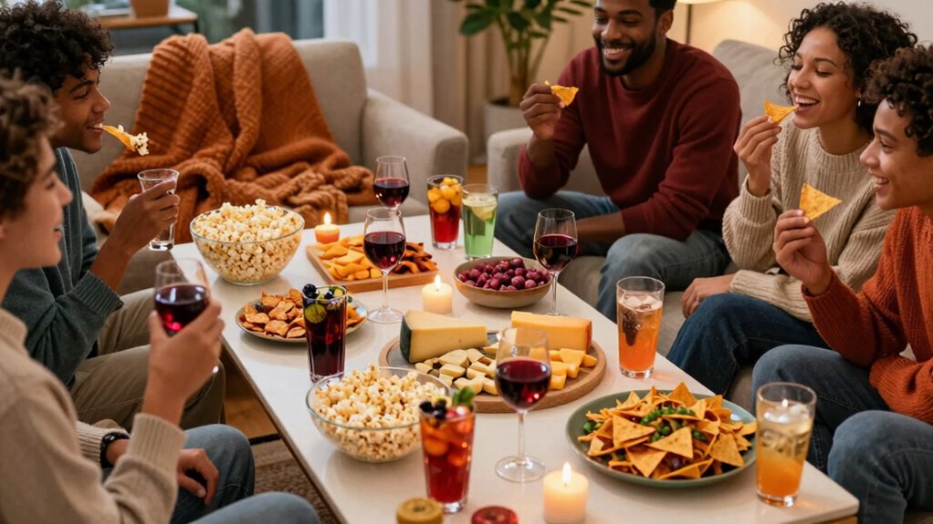 snack and beverage pairings