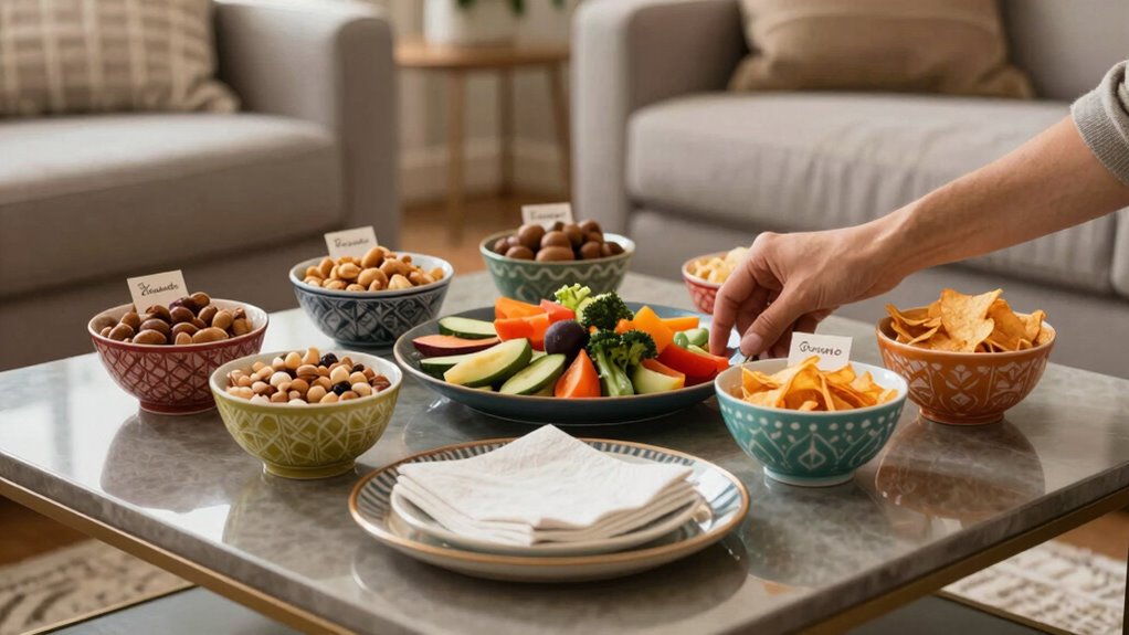 snack area cleaning schedule