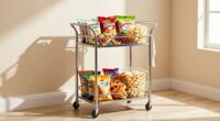 snack cart dimensions explained
