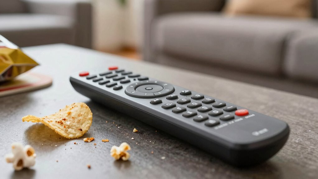 snacks cause remote damage