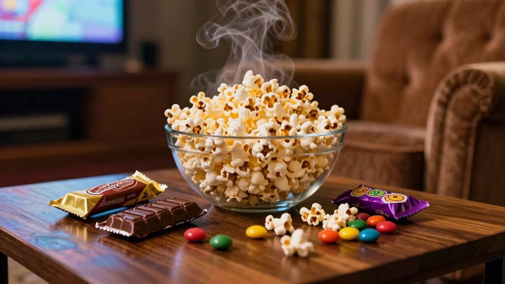 snacks enhance movie enjoyment