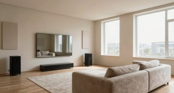 sound illusion through room arrangement