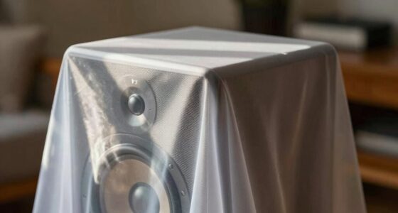 speaker covers impact sound quality