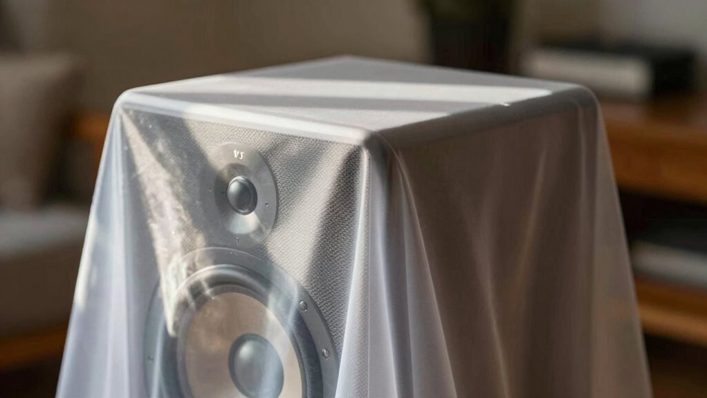 speaker covers impact sound quality