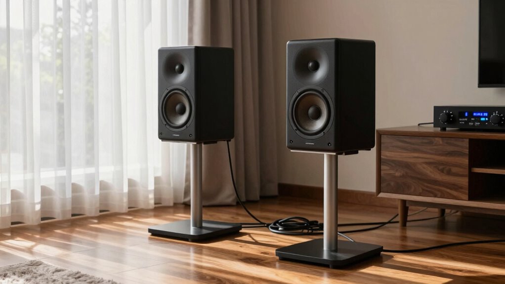 speaker setup and acoustics