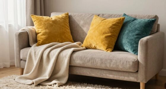 stable blanket pillow arrangement