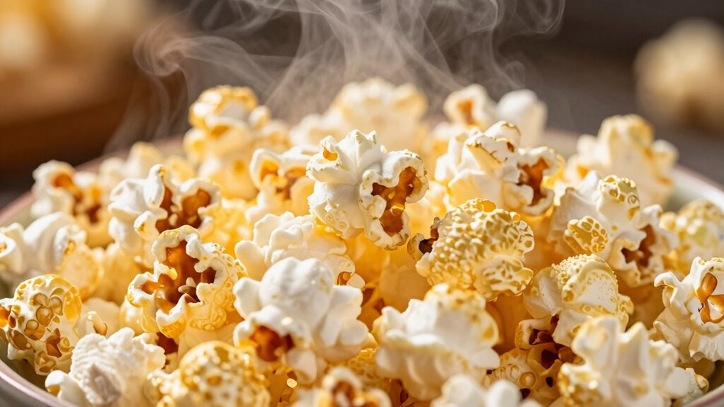 steam pressure influences popping