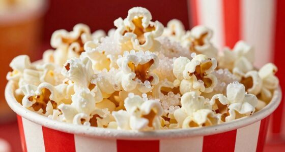 sticky flavored popcorn salt