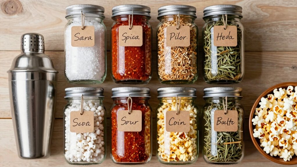 store and apply seasonings