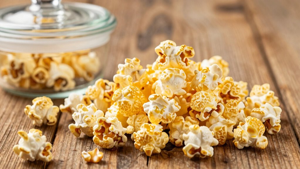 store popcorn airtight and dry