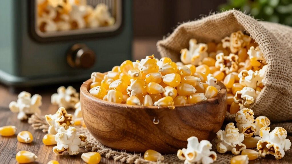 store popcorn in containers