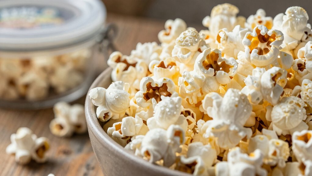 store popcorn properly airtight