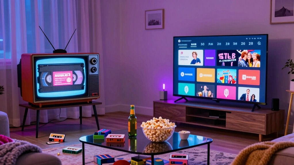 streaming enhances home movie nights