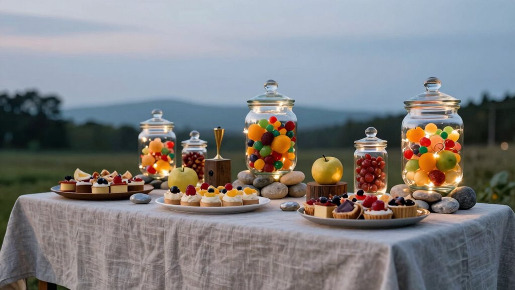 stylish snack table stability