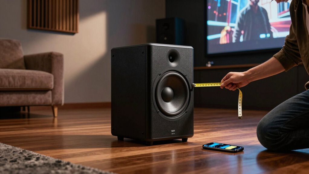 subwoofer placement for optimization