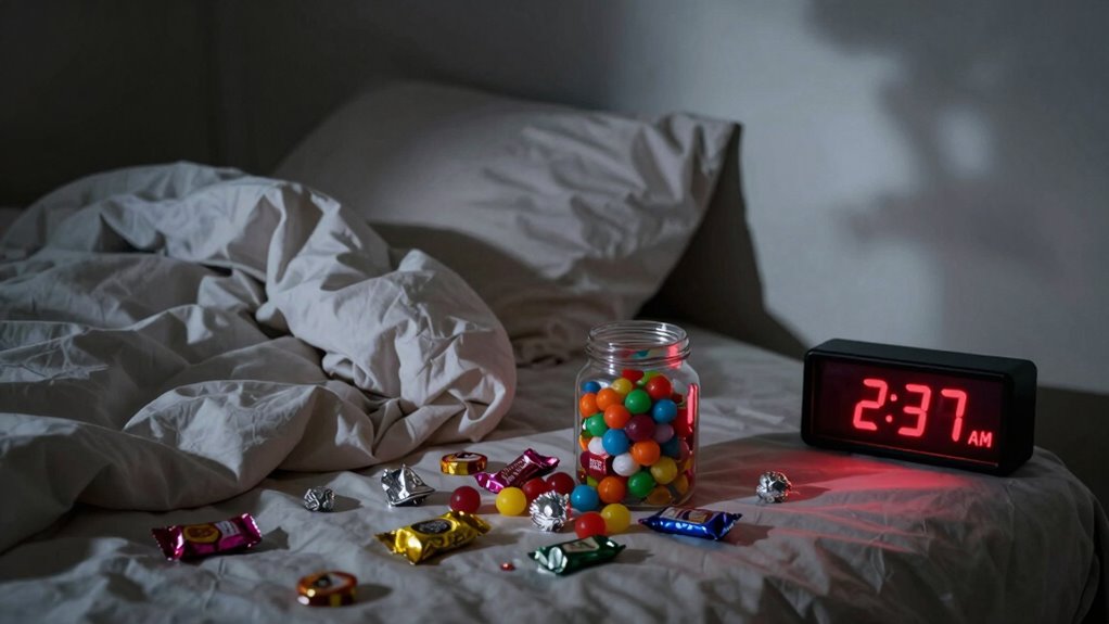 sugar disrupts sleep quality
