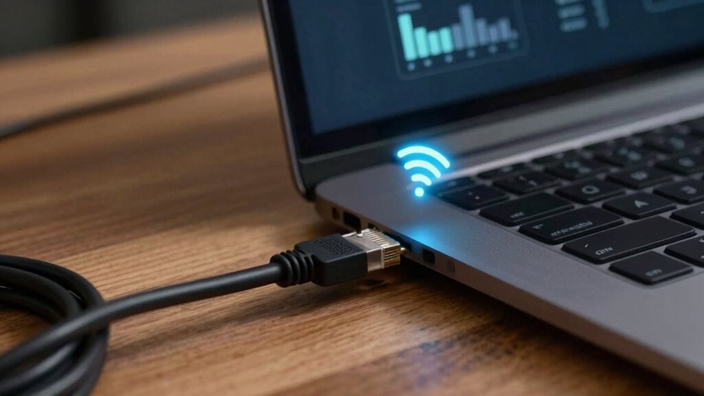 switch to wired connection